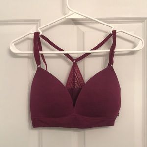 Maroon Tommy Hilfiger Bralette